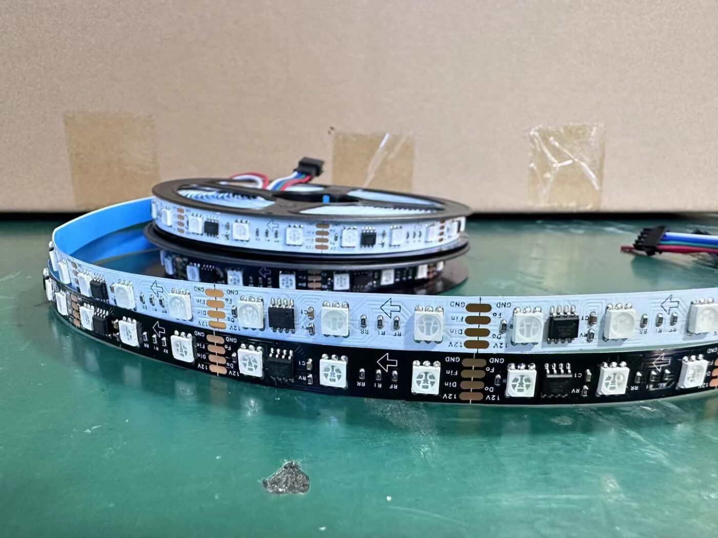 TM1934 FW1935 MT16703 SPI Pixel LED Strip Breakpoint Continue 7
