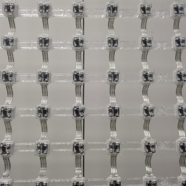 24V 4led P50 16bit SPI pixel mesh grid screen (1)