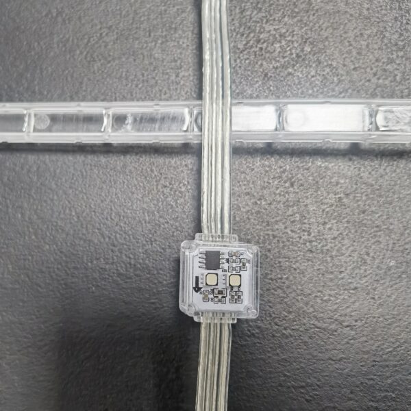 12v dual lamp 2led pixel mesh screen novastar video controller for spi pixel mesh grid screen