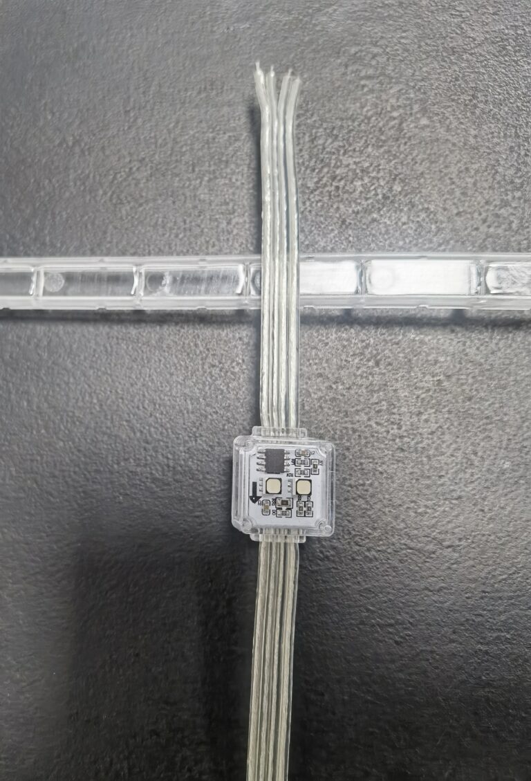 12V 2LED P50 16Bit SPI Pixel RGB IC P50 Pixel Mesh Grid Screen